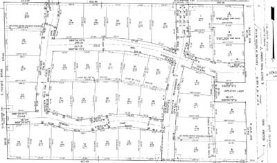 Meadows Estates Plat map Meadows Estates Plat map